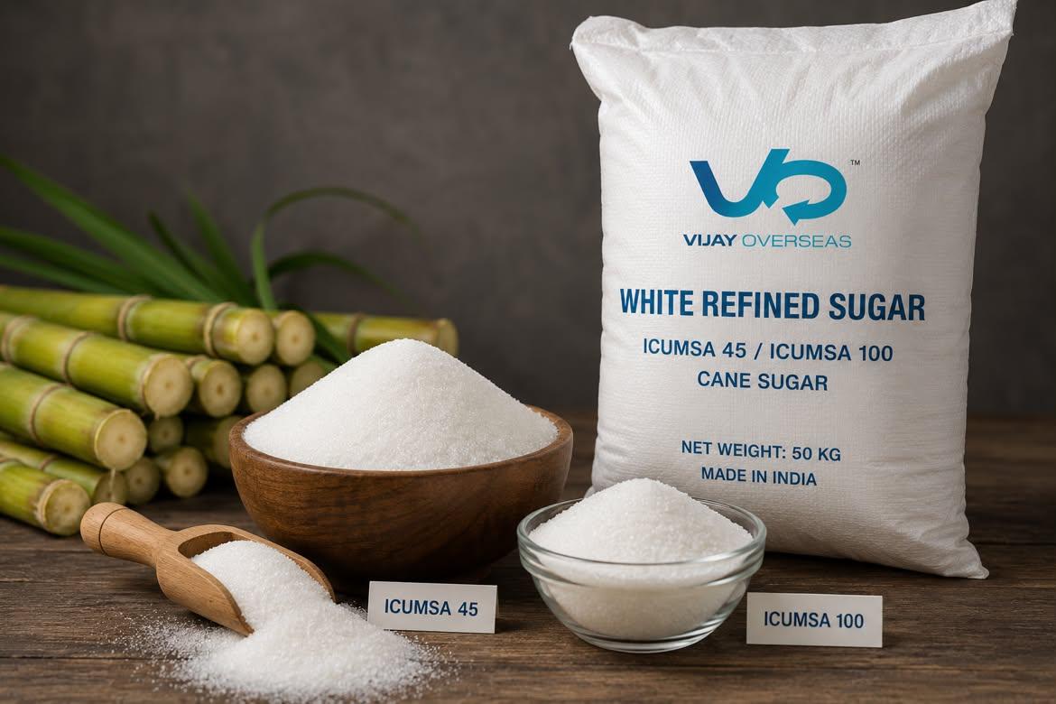 White Refined Sugar